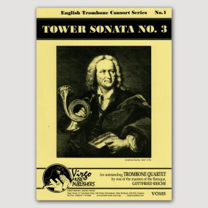 TOWER SONATA NO. 3 by Gottfried Reiche (English Consort Series No.1) - VO103