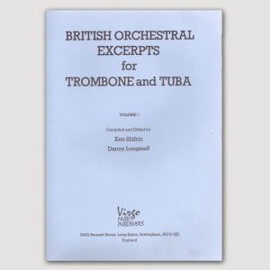 BRITISH ORCHESTRAL EXCERPTS FOR TROMBONE AND TUBA (Shifrin) - VO01