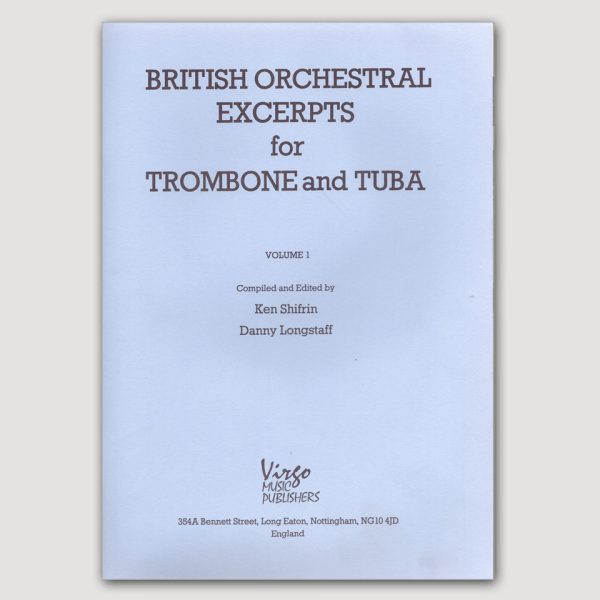 BRITISH ORCHESTRAL EXCERPTS FOR TROMBONE AND TUBA (Shifrin) - VO01