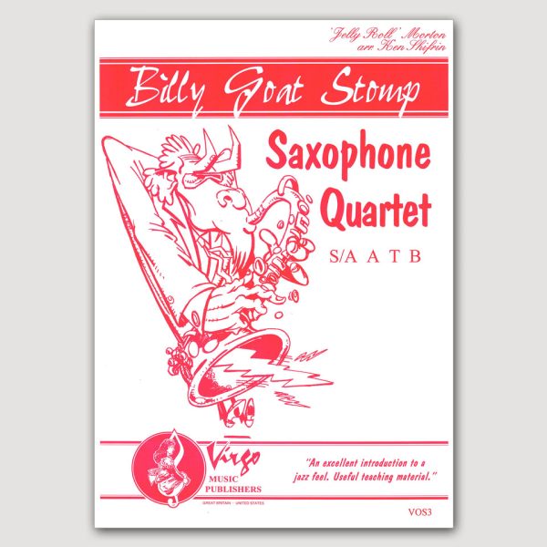 BILLY GOAT STOMP (‘Jelly Roll’ Morton/arr. Ken Shifrin) for Clarinet Quartet/Saxophone Quartet - VOS3