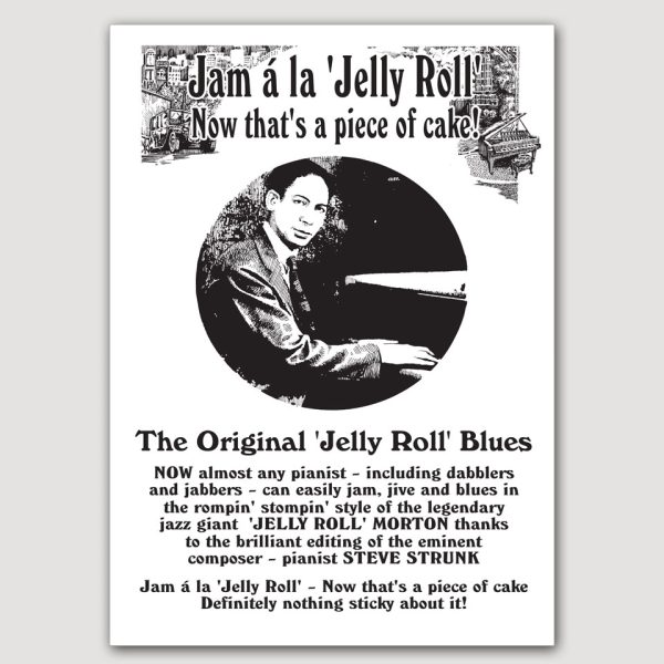 THE ORIGINAL ‘JELLY ROLL’ BLUES (‘Jelly Roll’ Morton) for Solo Piano - VO25