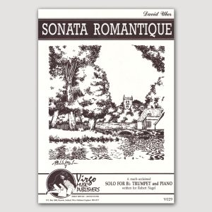 SONATA ROMANTIQUE (David Uber) for Trumpet with Piano - VO29