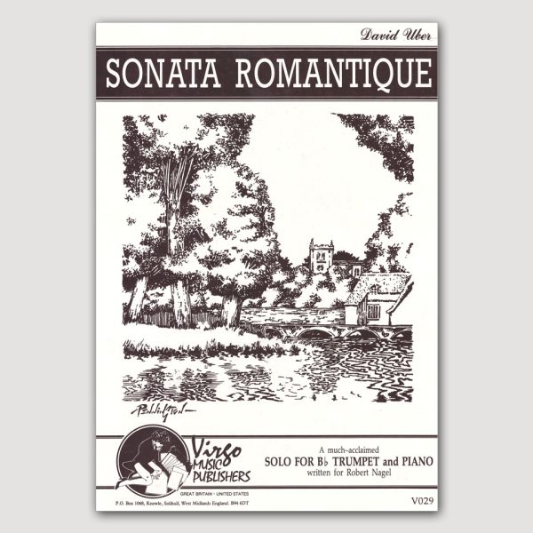 SONATA ROMANTIQUE (David Uber) for Trumpet with Piano - VO29