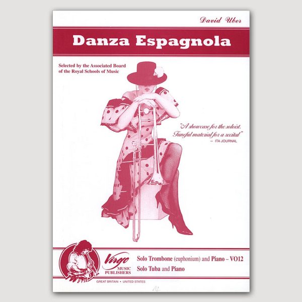 DANZA ESPANOLA (David Uber)  for Tuba with Piano (also for euphonium) - VO12A