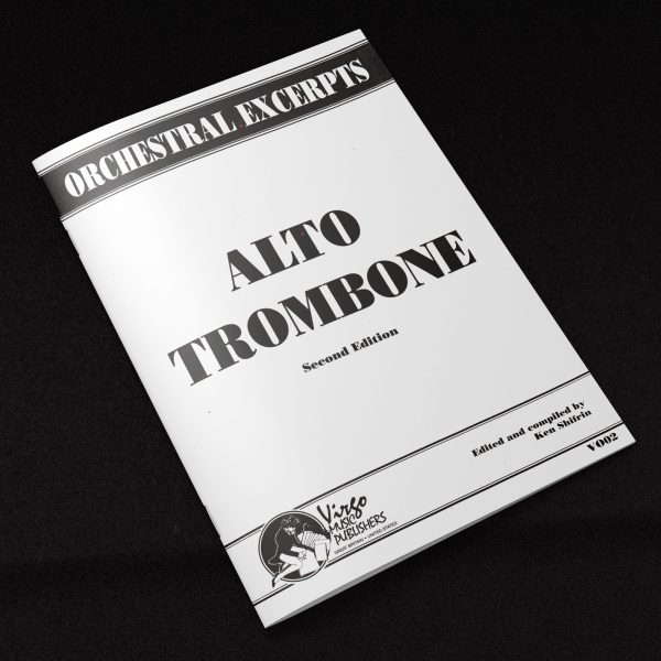 ORCHESTRAL EXCERPTS FOR ALTO TROMBONE (Shifrin) - VO02